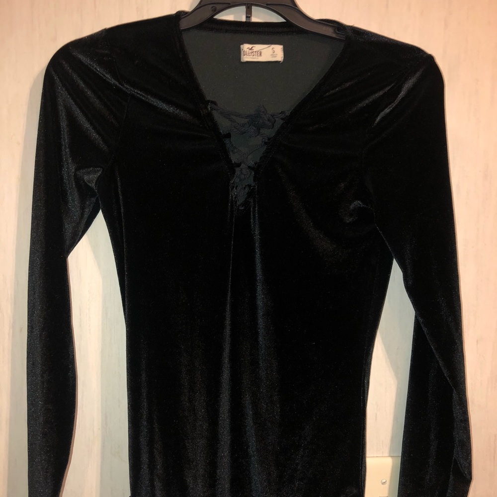 Velvet one piece
